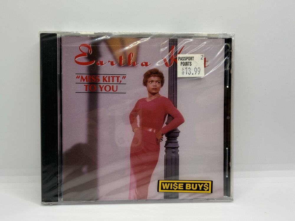 Eartha Kitt – "Miss Kitt," To You CD 1992 Digitally Remastered Vocal Jazz BMG